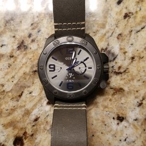 Steel Gray Guess Watch